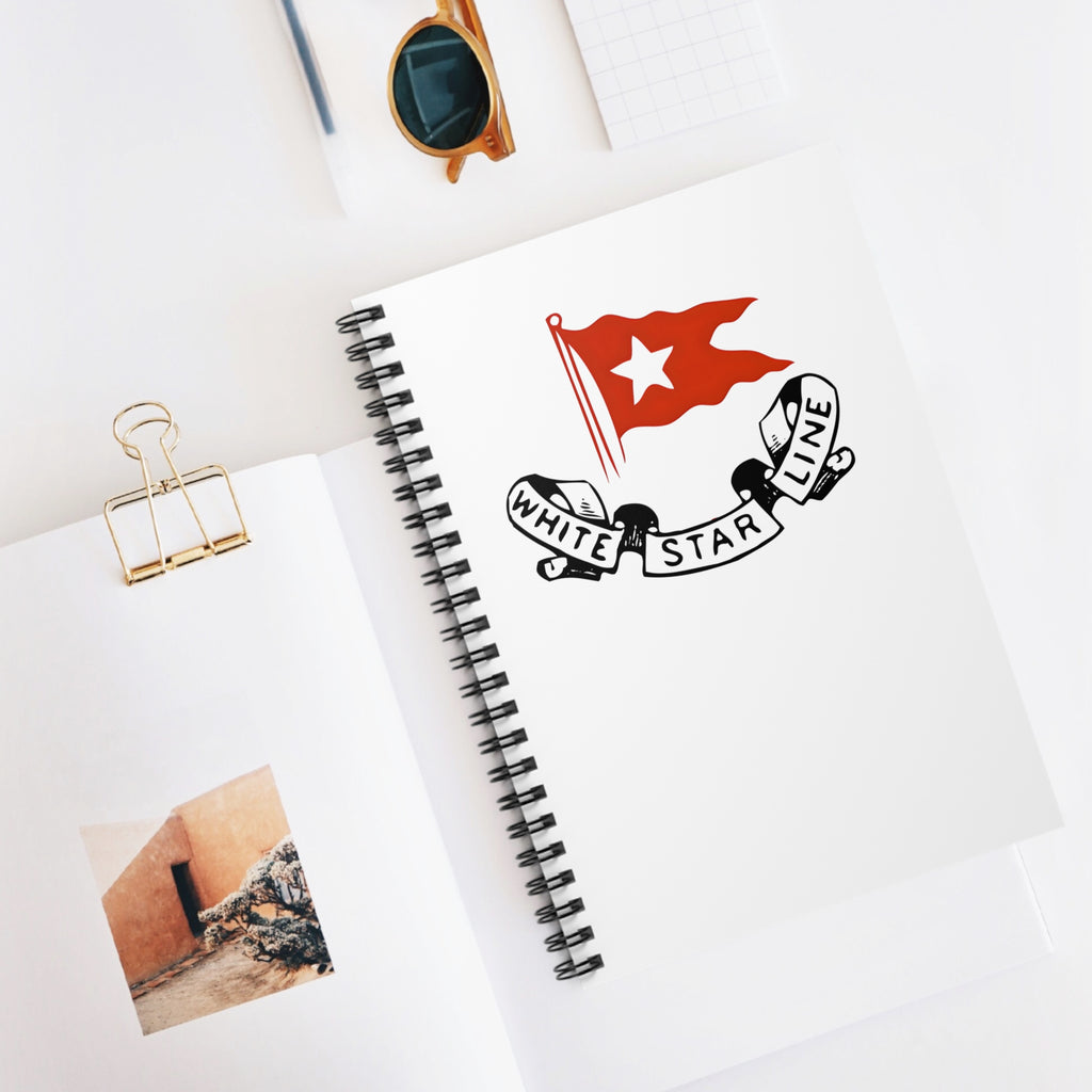White Star Line Spiral Notebook