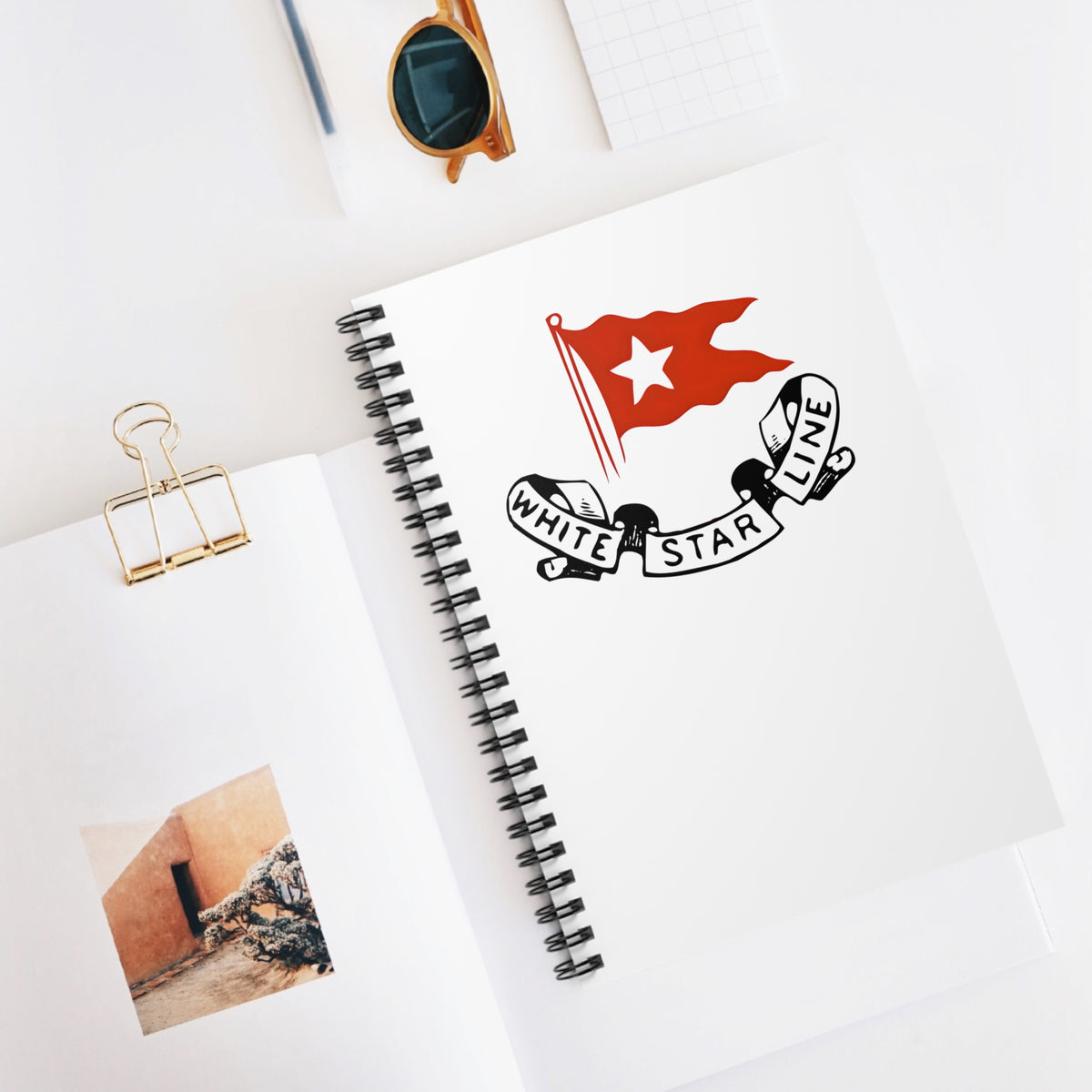 White Star Line Spiral Notebook