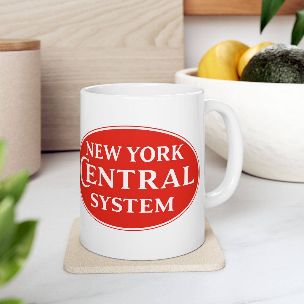 New York Central Railroad Ceramic Coffee Mug