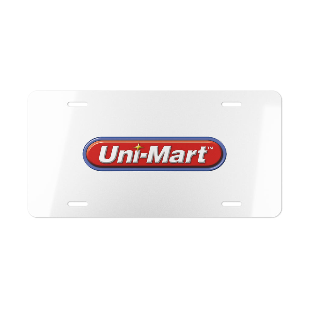 Uni-Mart Vanity License Plate