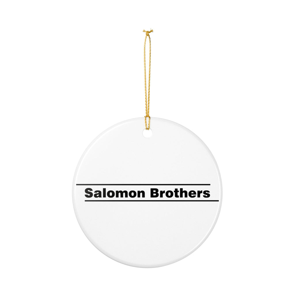 Salomon Brothers Ceramic Ornament