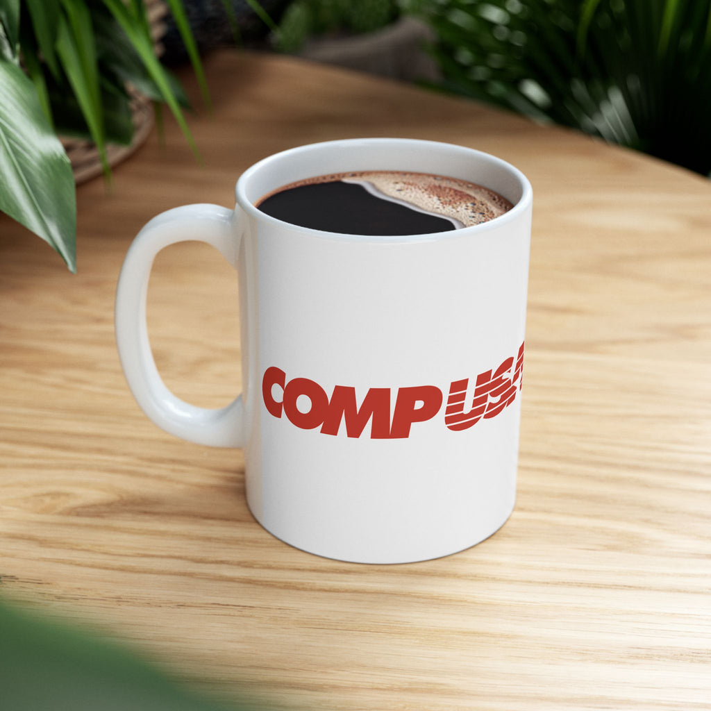 CompUSA Ceramic Coffee Mug