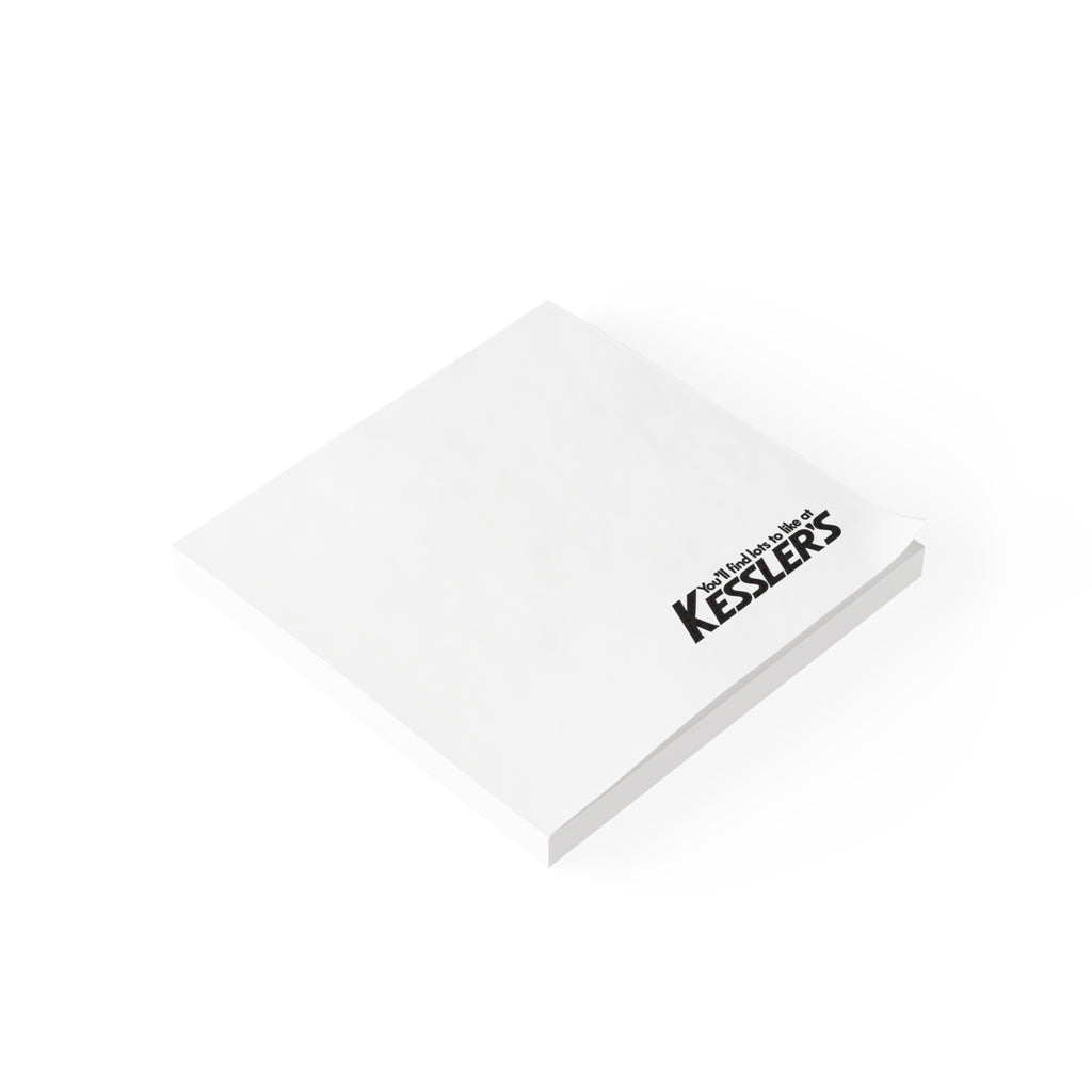 Kessler's Sticky Post-it Note Pad