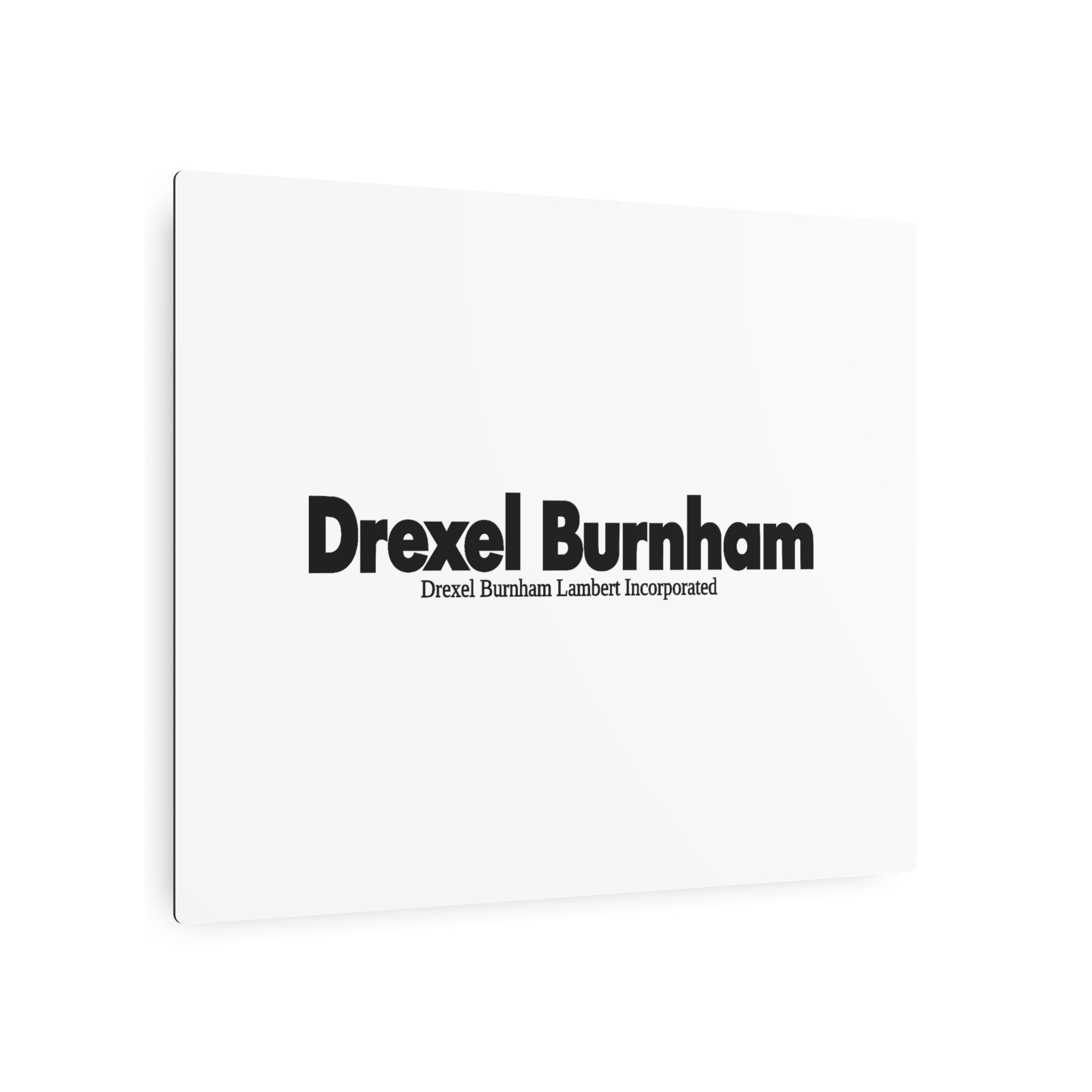 Drexel Burnham Lambert Metal Sign