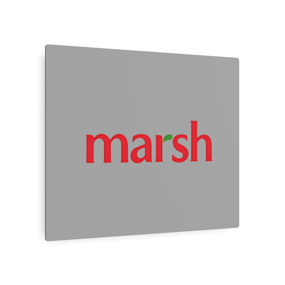 Marsh Supermarkets Metal Sign
