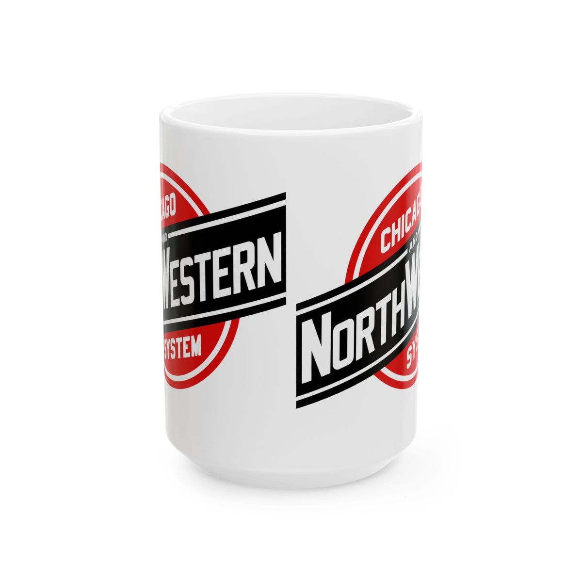 Chicago and North Western Railway Ceramic Coffee Mug