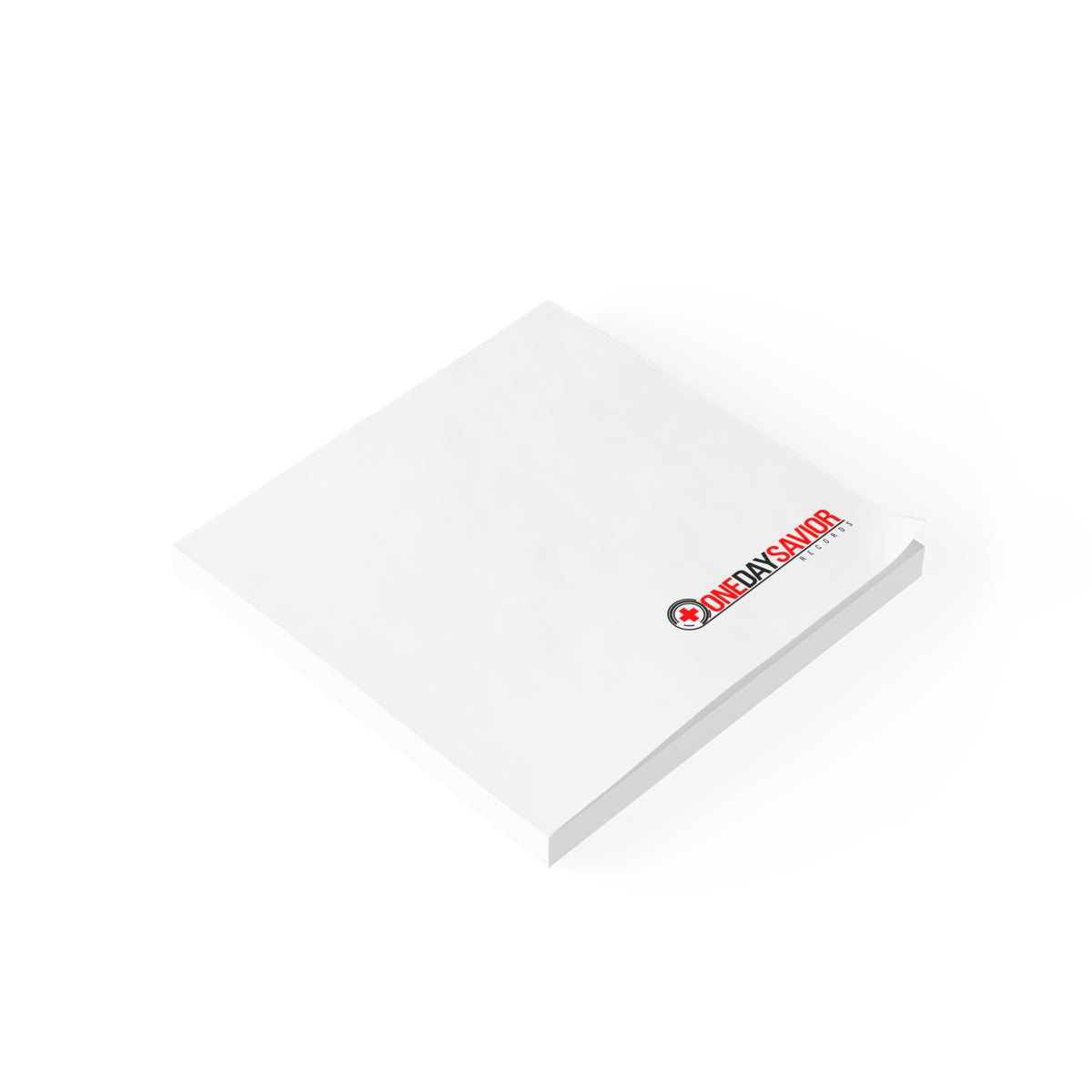 One Day Savior Recordings Sticky Post-it Note Pad
