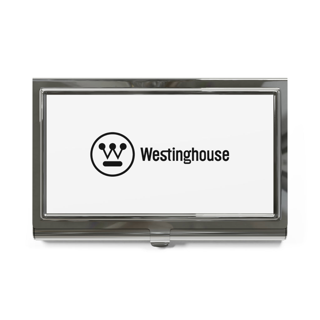 Westinghouse Electric Corporation Metal Business Card Holder