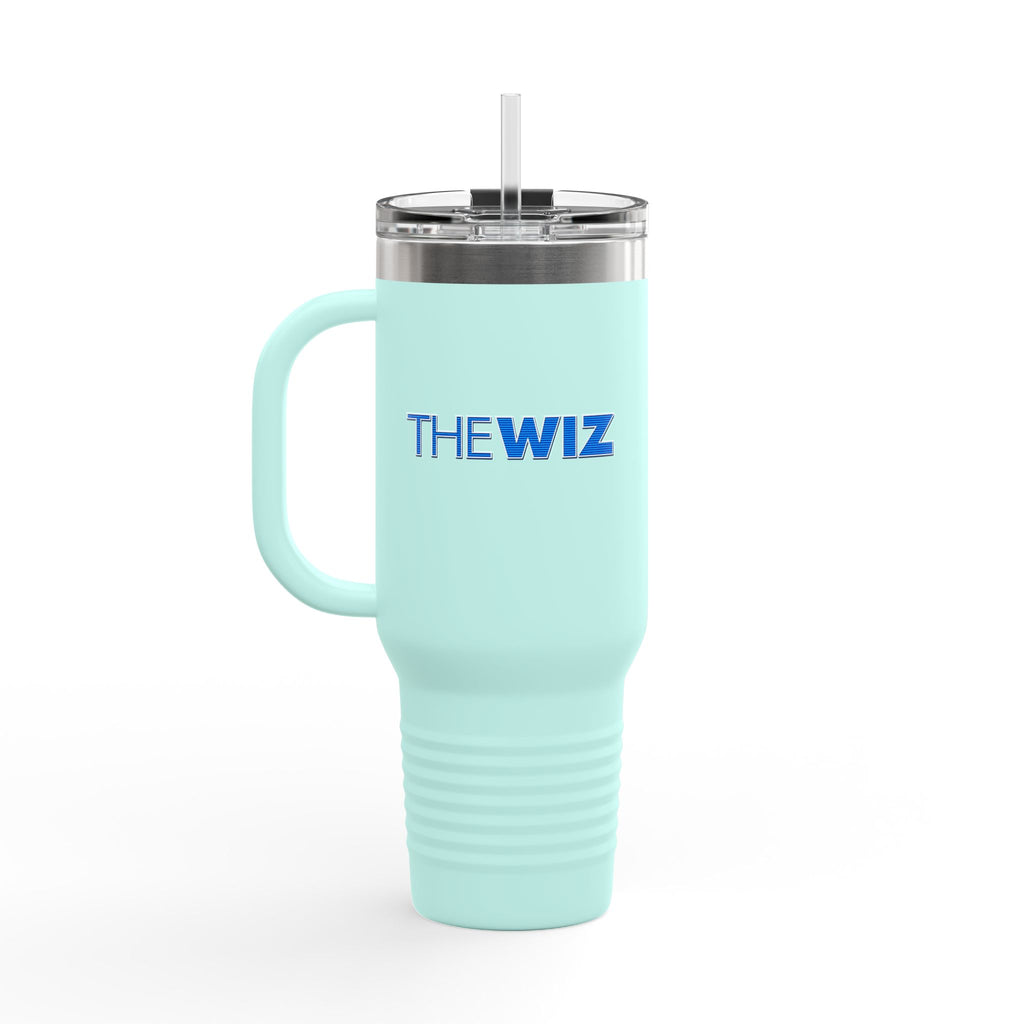 The Wiz 40oz Insulated Travel Mug Stainless Tumbler