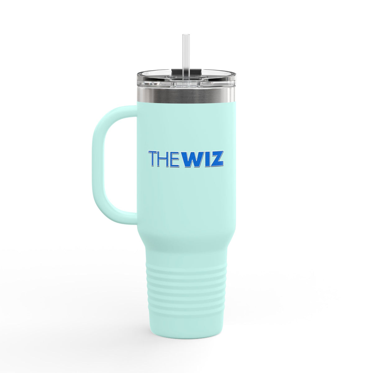 The Wiz 40oz Insulated Travel Mug Stainless Tumbler