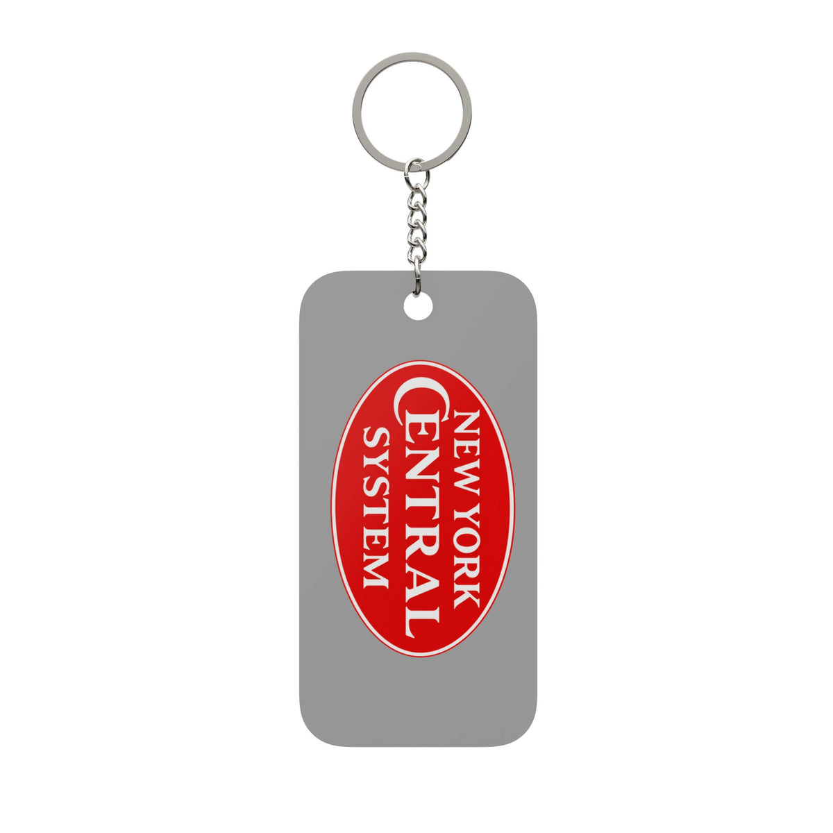 New York Central Railroad Double-Sided Keychain Charm