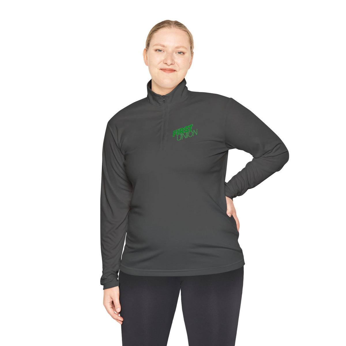 First Union Unisex Quarter Zip Pullover