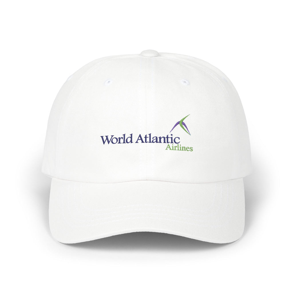 World Atlantic Airlines Embroidered Dad Cap Hat