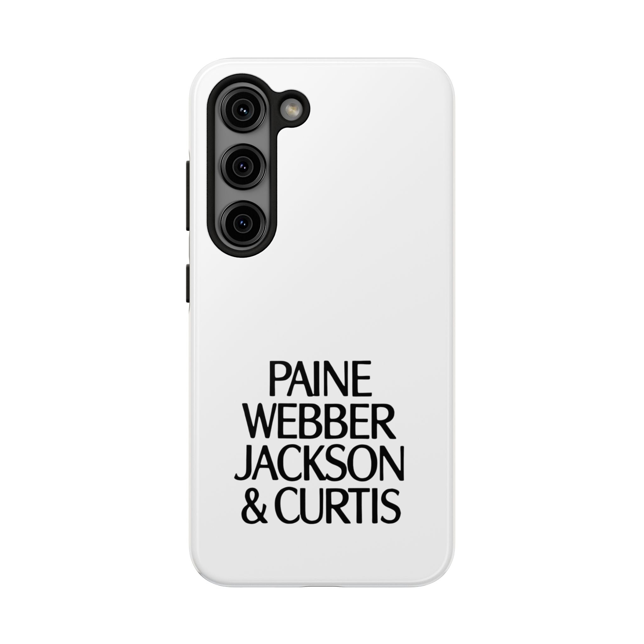 Paine Webber Jackson & Curtis Tough Phone Case