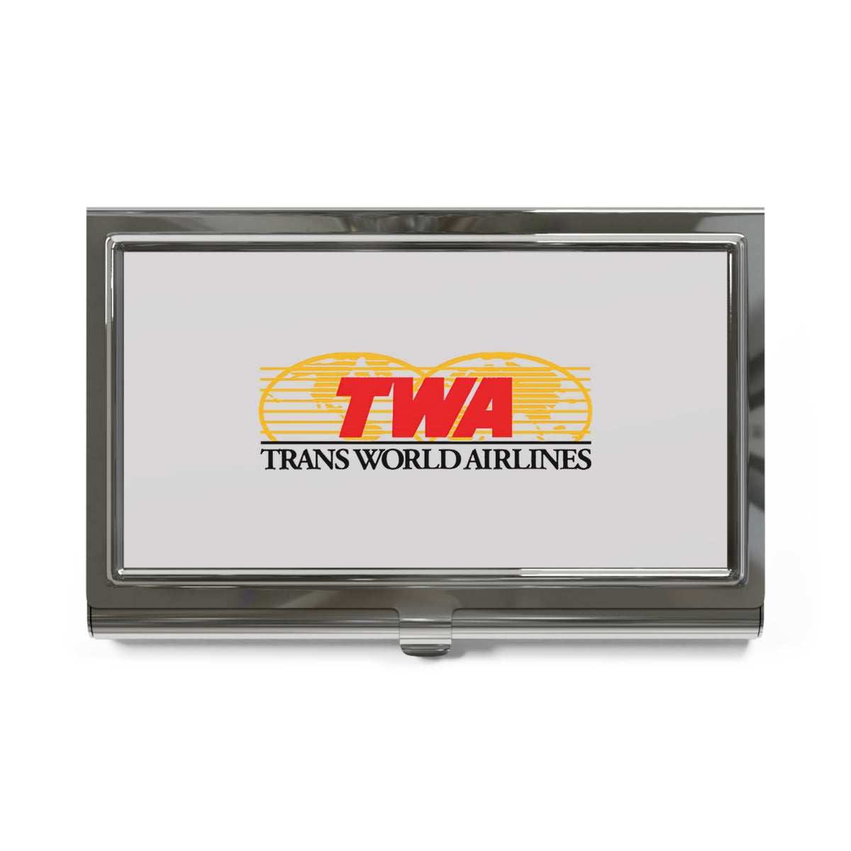Trans World Airlines (TWA) Metal Business Card Holder