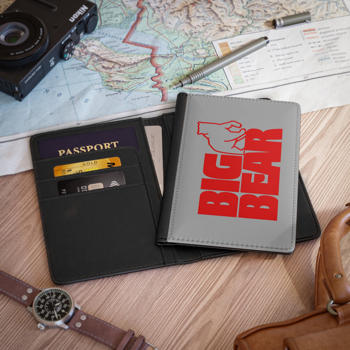 Big Bear Stores Passport Cover
