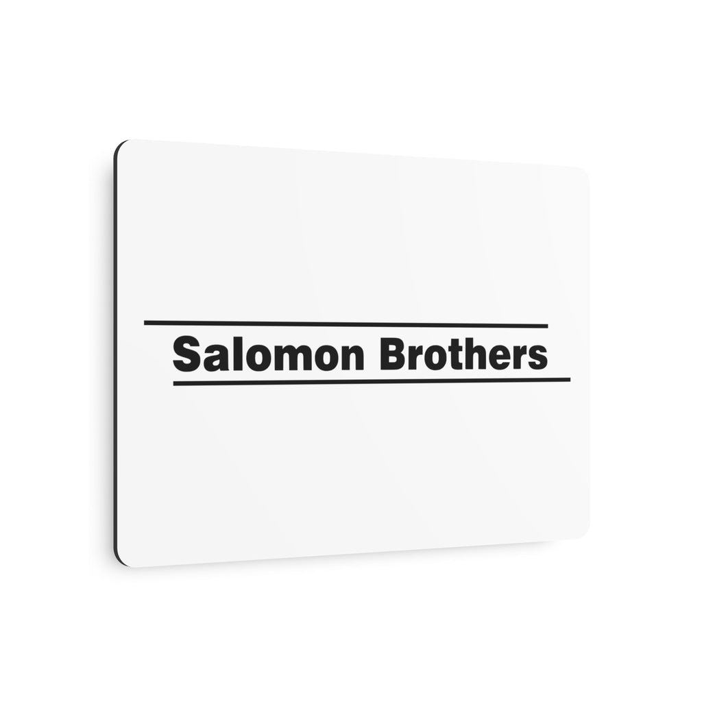 Salomon Brothers Metal Sign