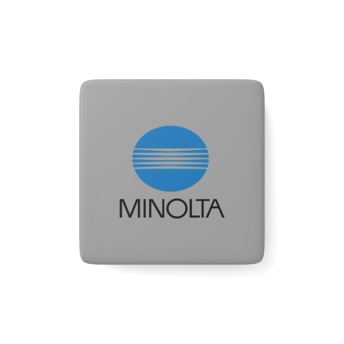 Minolta Square Porcelain Fridge Magnet
