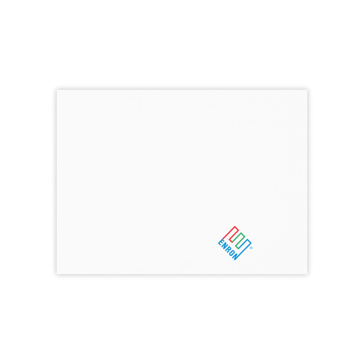 Enron Sticky Post-it Note Pad
