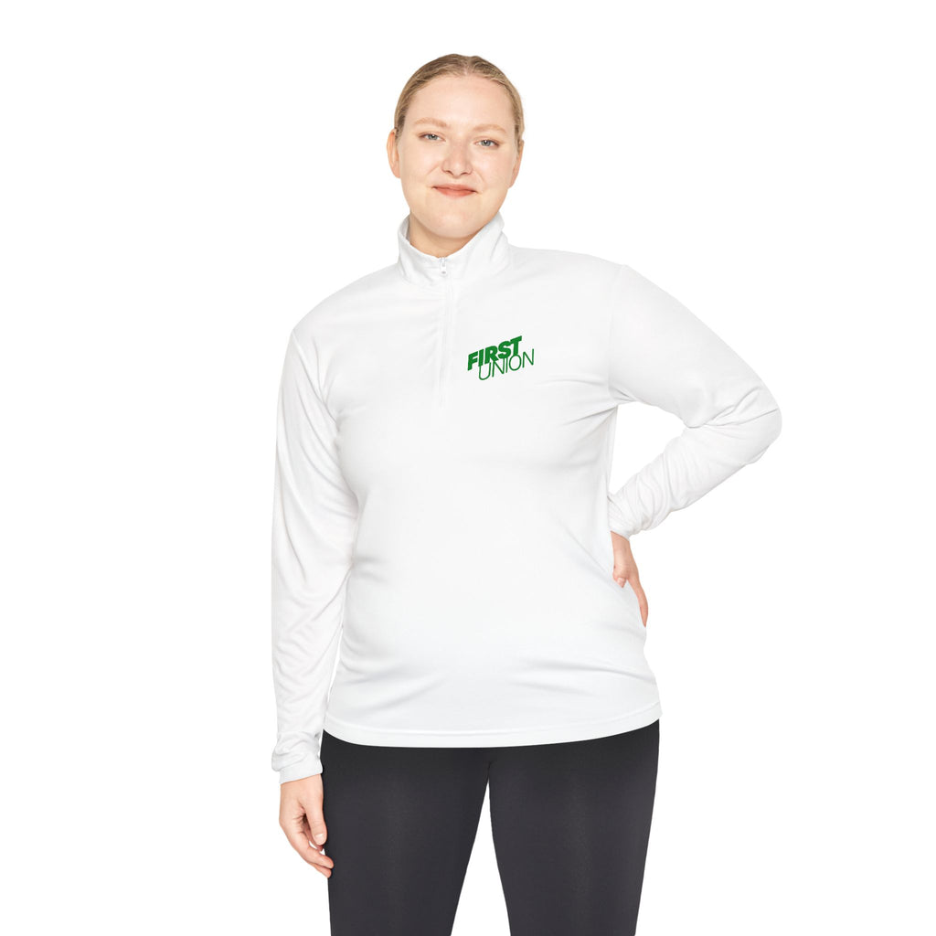 First Union Unisex Quarter Zip Pullover
