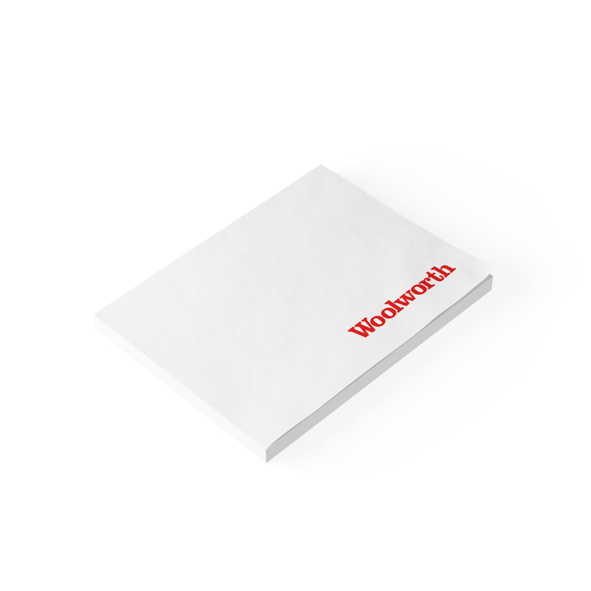 F. W. Woolworth Company Sticky Post-it Note Pad