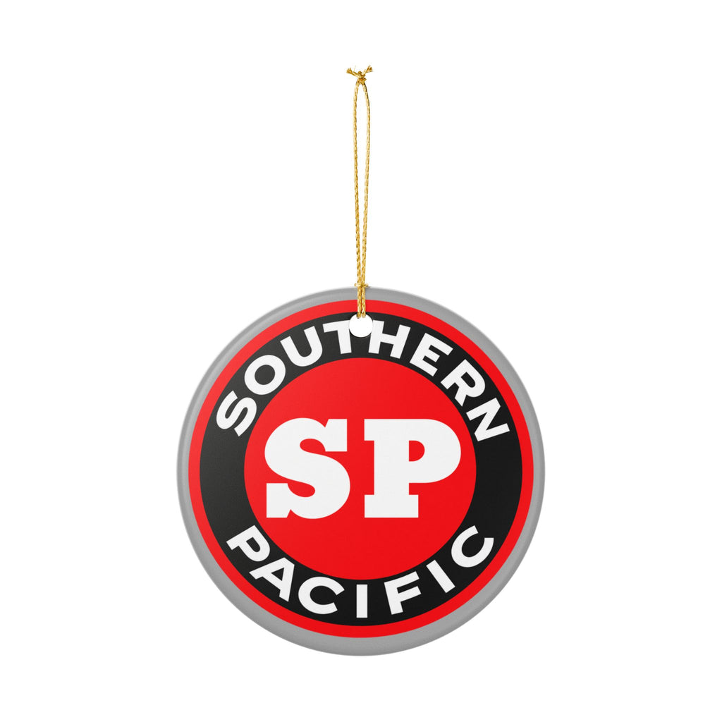 Southern Pacific Railroad Ceramic Ornament