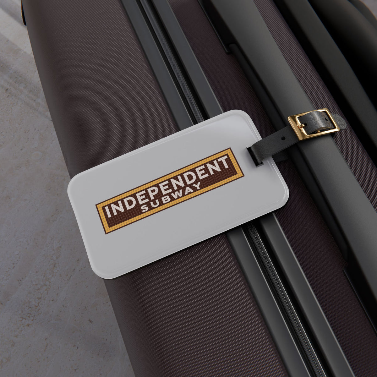 Independent Subway System (IND) Luggage Tag