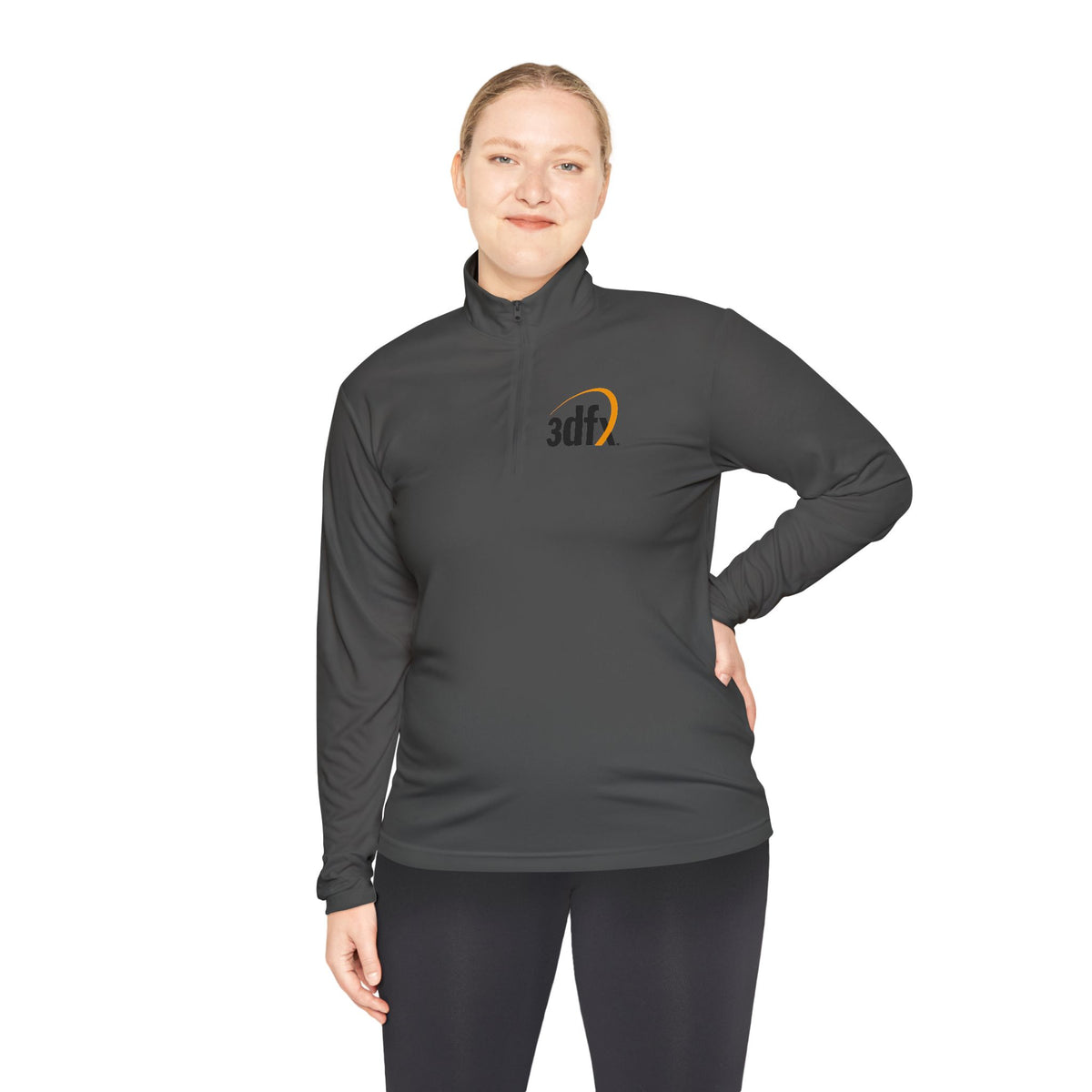 3dfx Interactive Unisex Quarter Zip Pullover