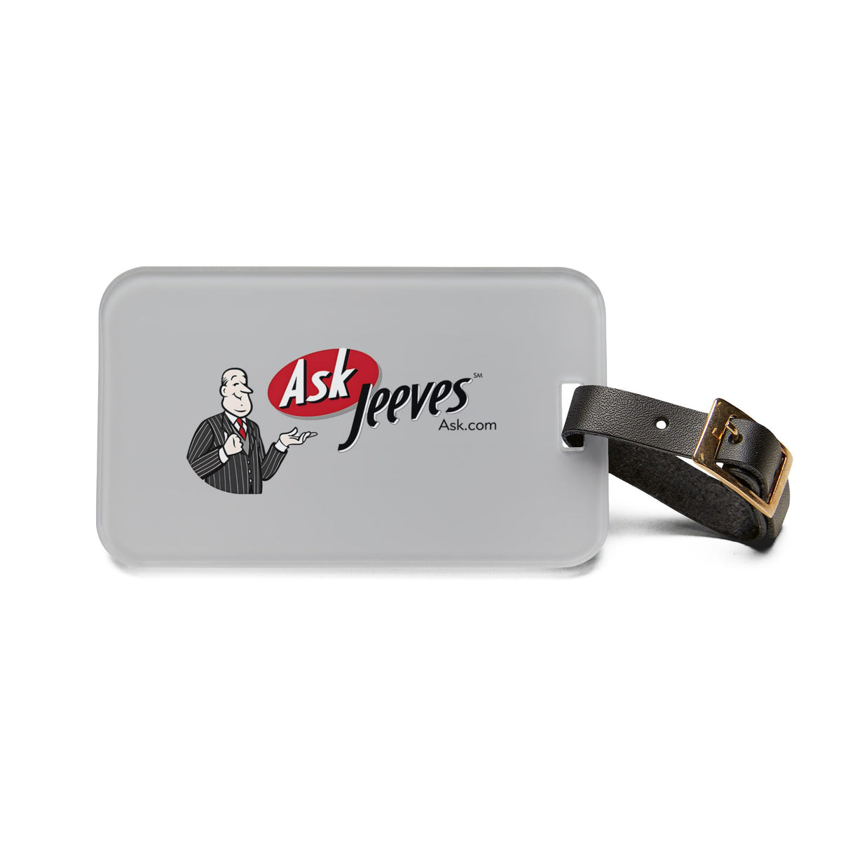 Ask Jeeves Luggage Tag