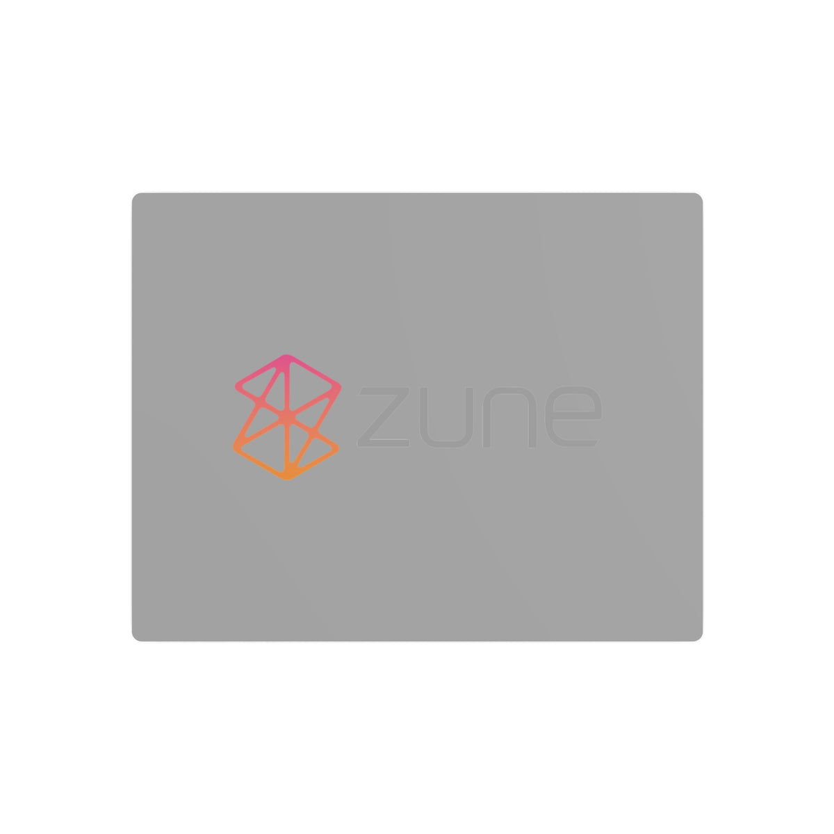 Zune Metal Sign