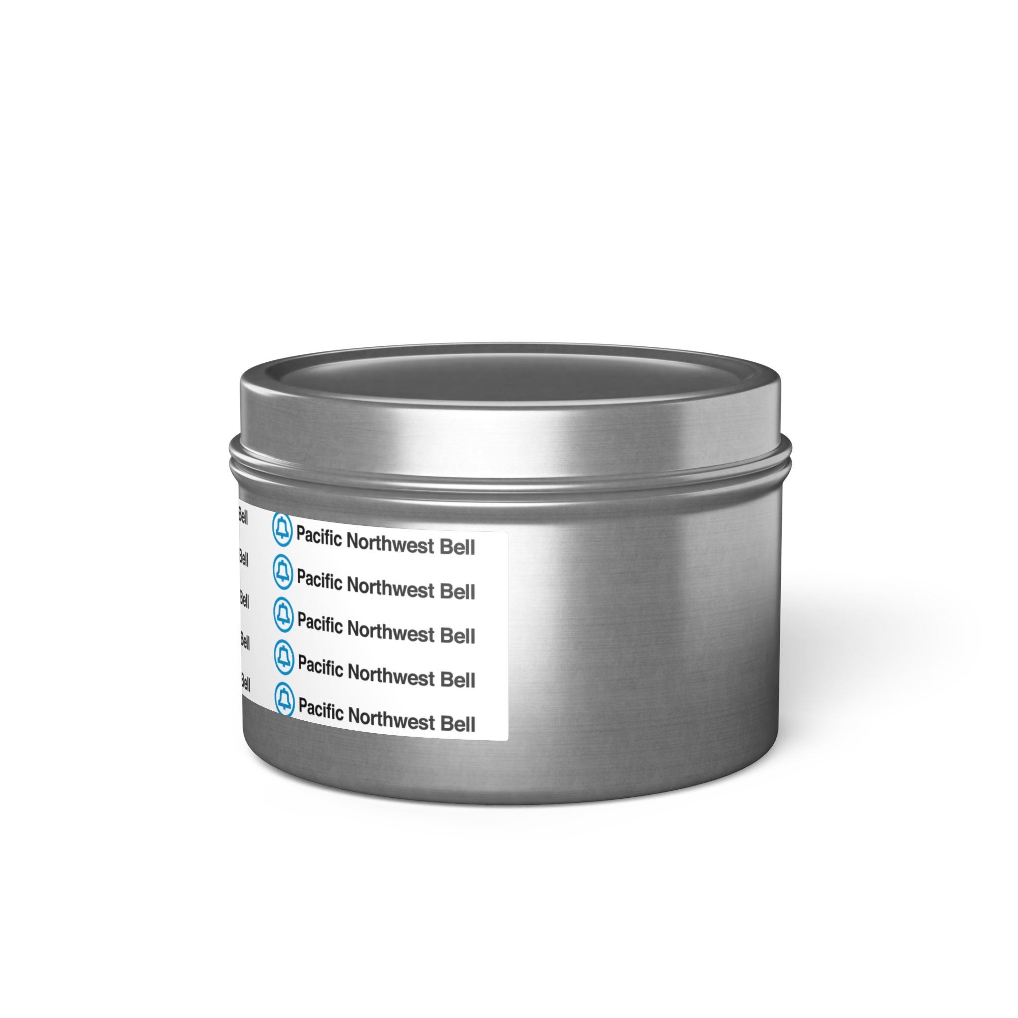 Pacific Northwest Bell Tin Candle