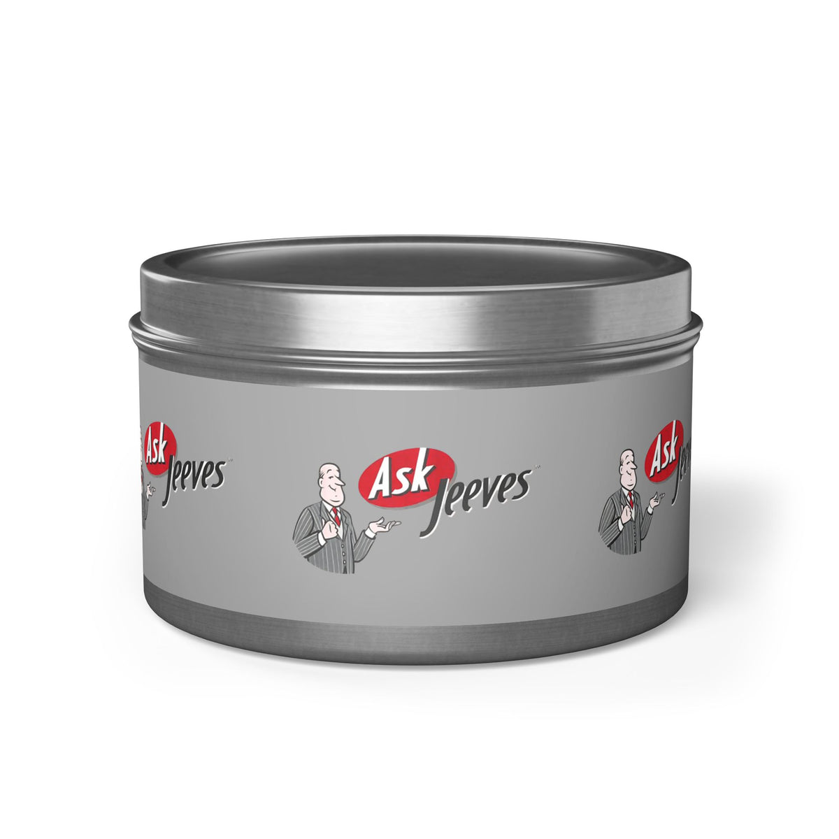 Ask Jeeves Tin Candle