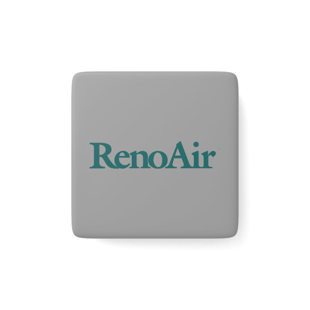 Reno Air Square Porcelain Fridge Magnet