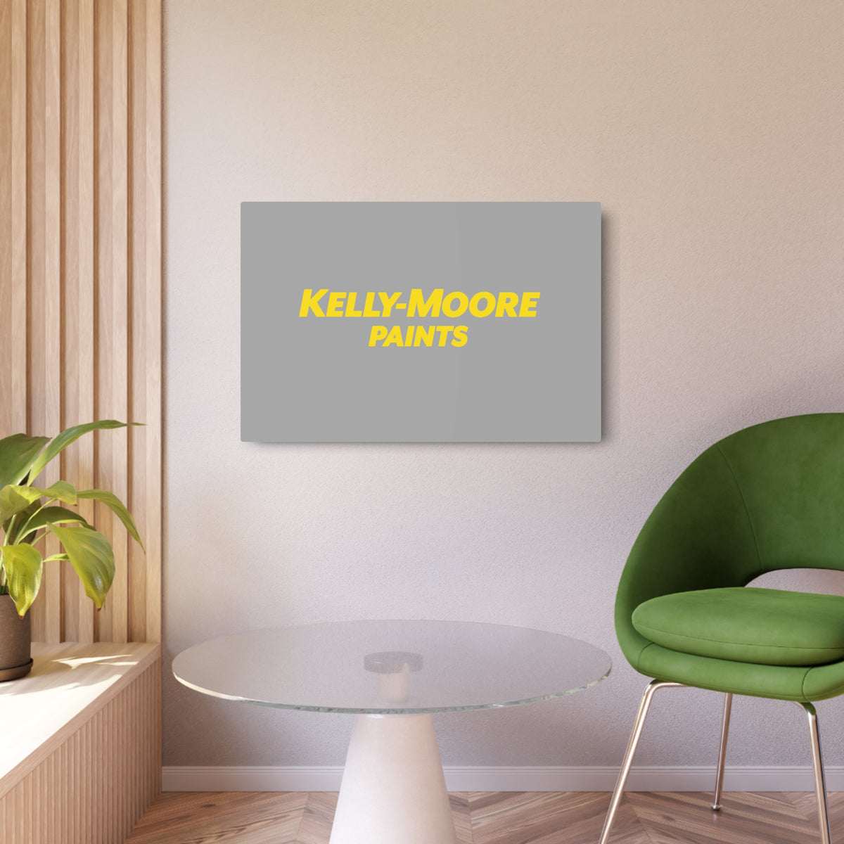 Kelly-Moore Paints Metal Sign