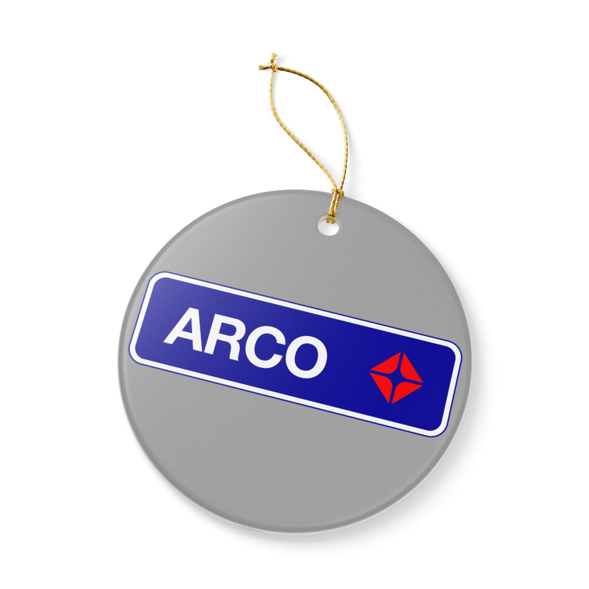 Atlantic Richfield Company (ARCO) Ceramic Ornament