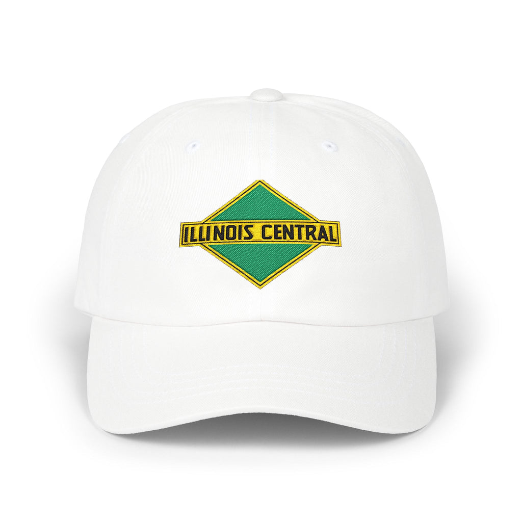 Illinois Central Railroad Embroidered Dad Cap Hat