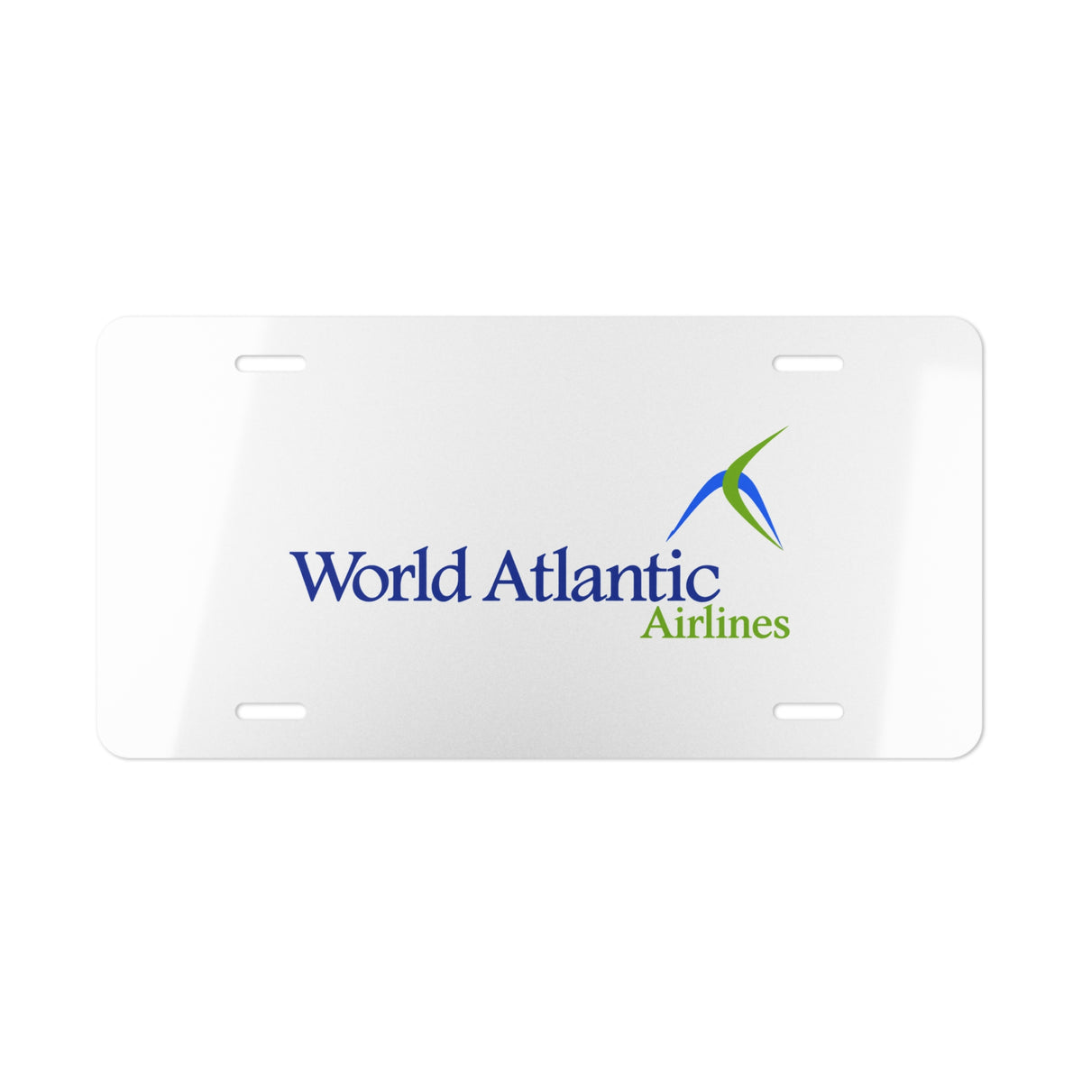 World Atlantic Airlines Vanity License Plate