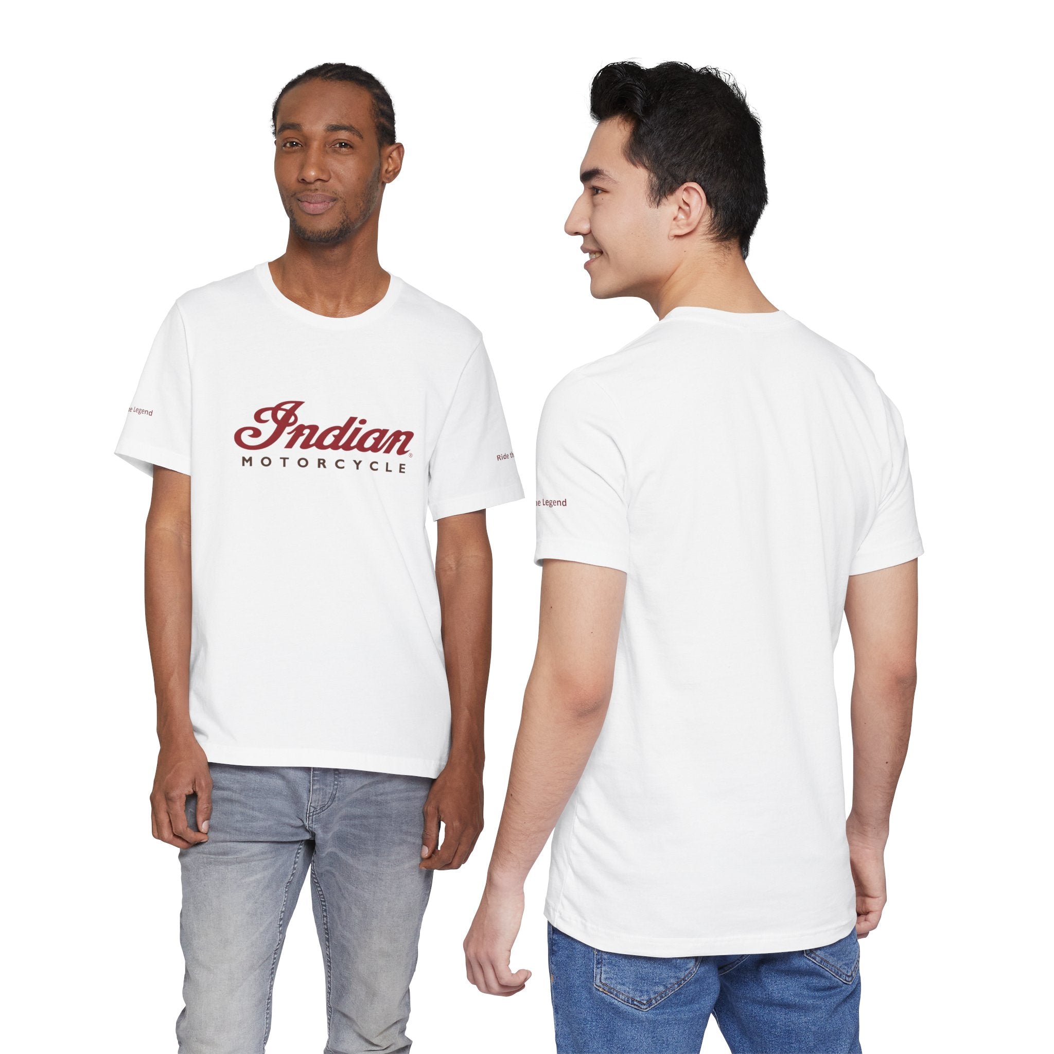 Indian Motorcycle T-Shirt - Ride The Legend (sleeve)
