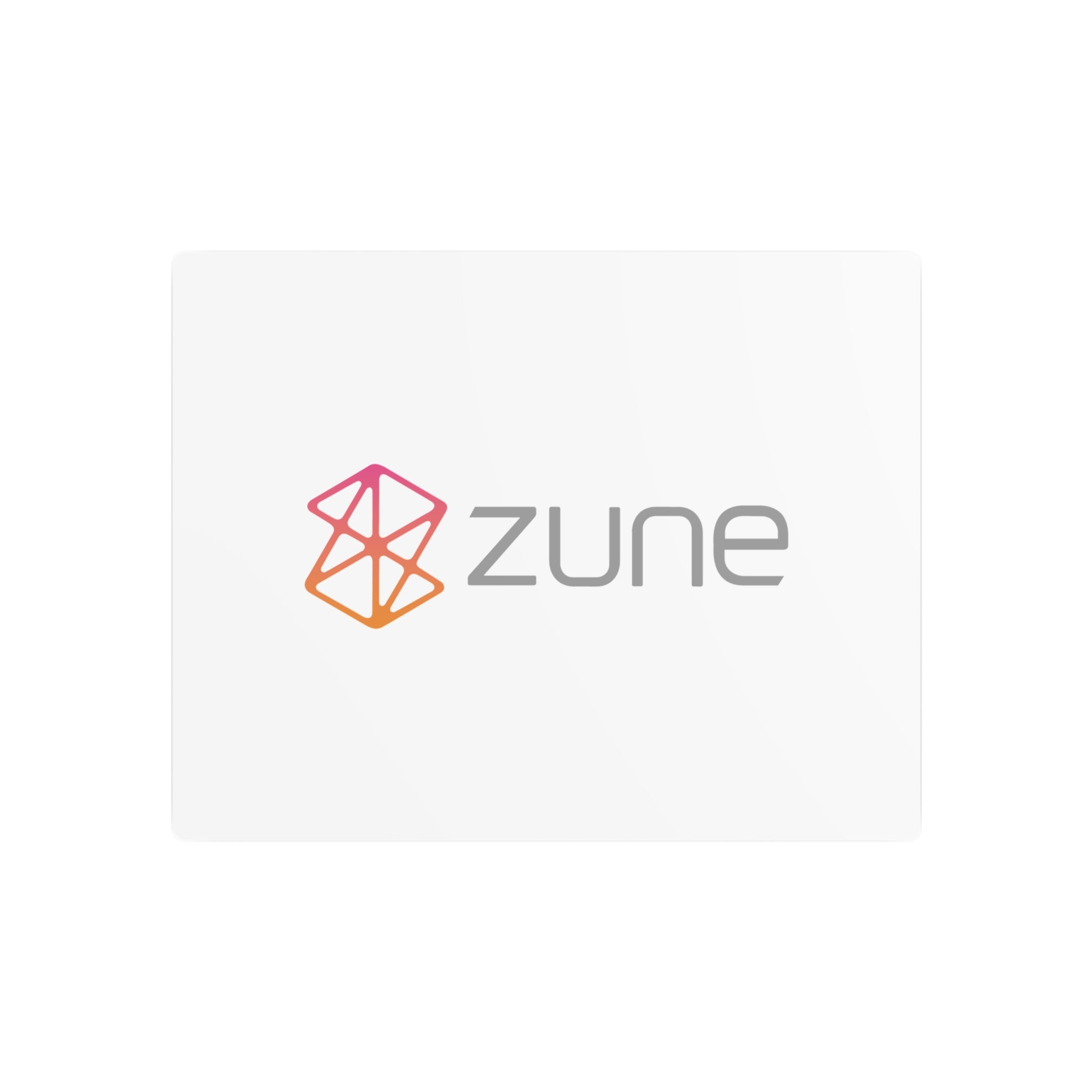 Zune Metal Sign