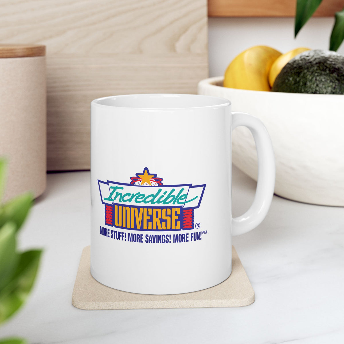 Incredible Universe Ceramic Coffee Mug