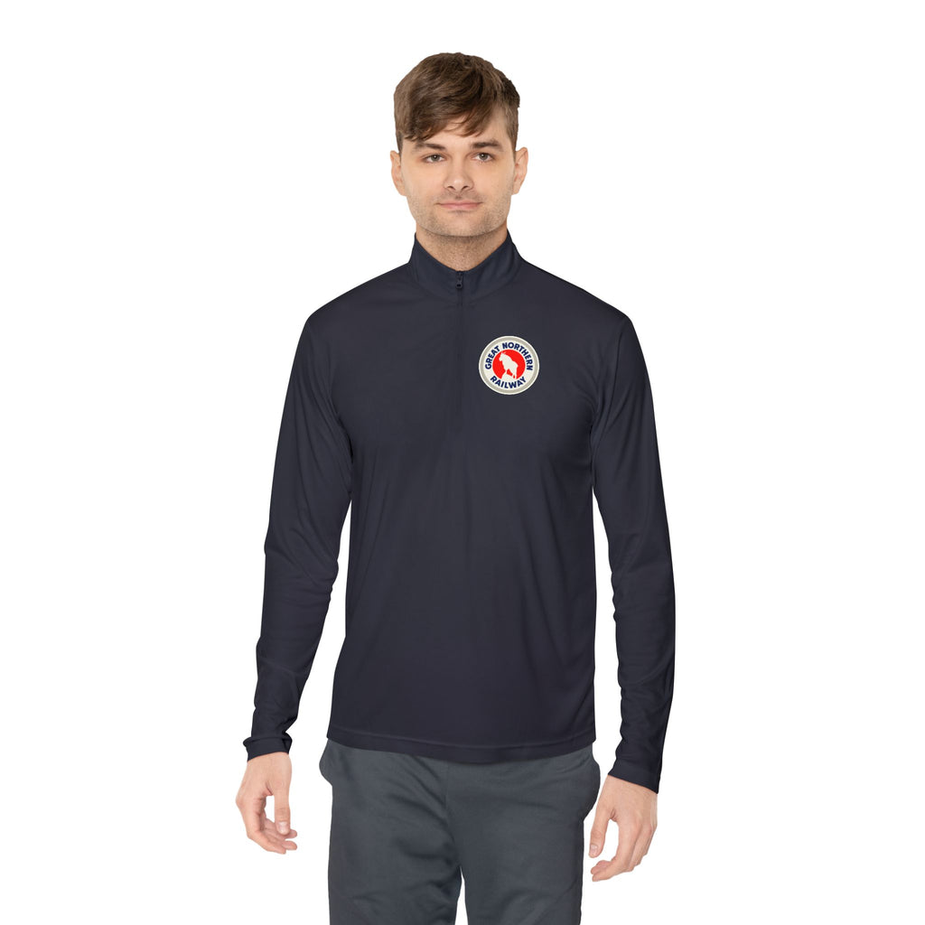 Great Northern Railway Unisex Quarter Zip Pullover