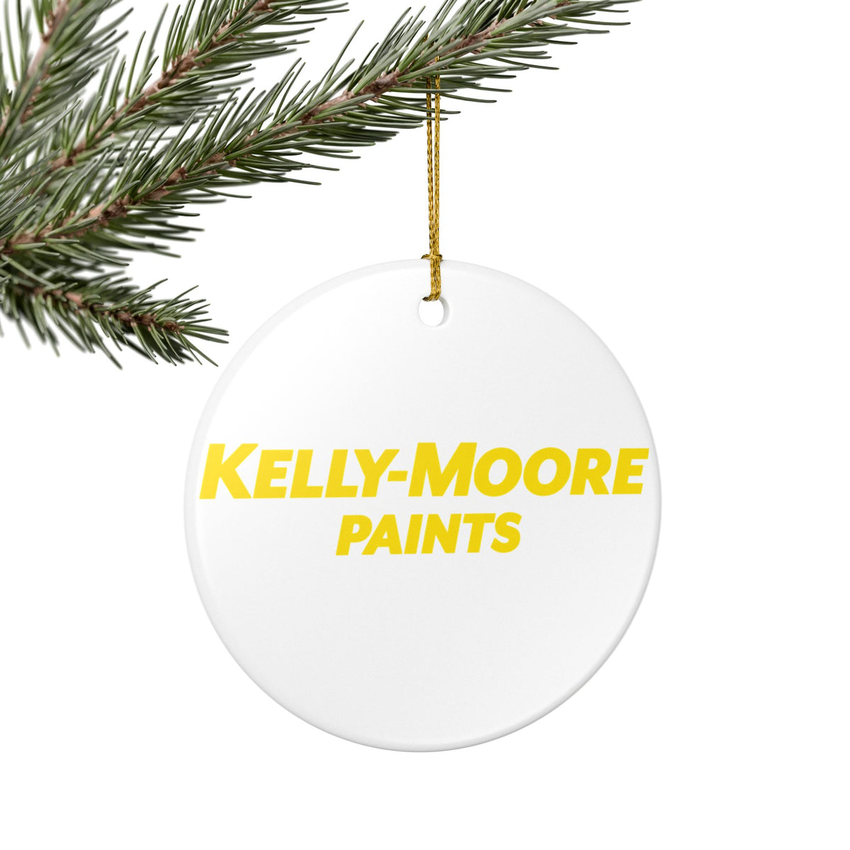 Kelly-Moore Paints Ceramic Ornament
