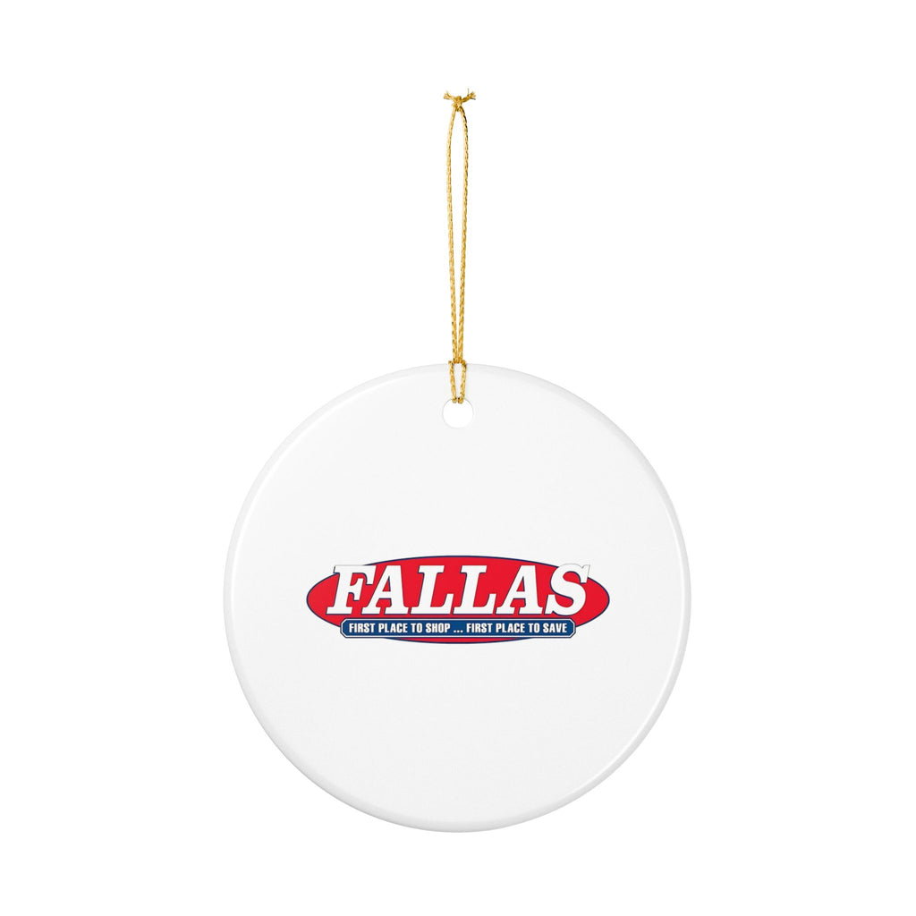 Fallas Discount Stores Ceramic Ornament