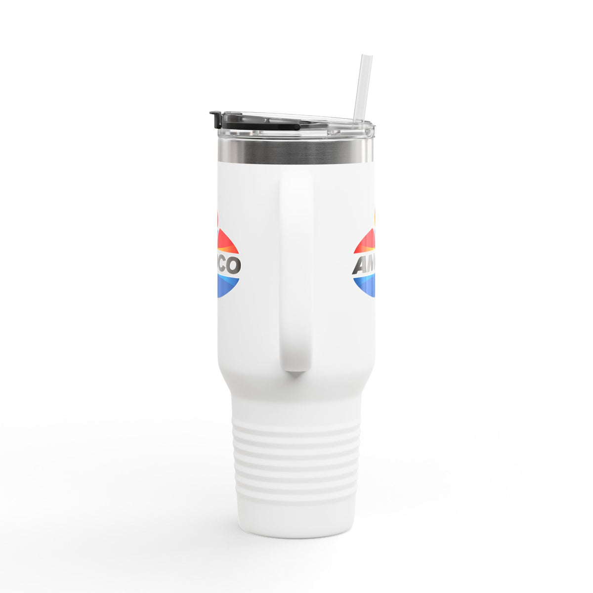 Amoco 40oz Insulated Travel Mug Stainless Tumbler