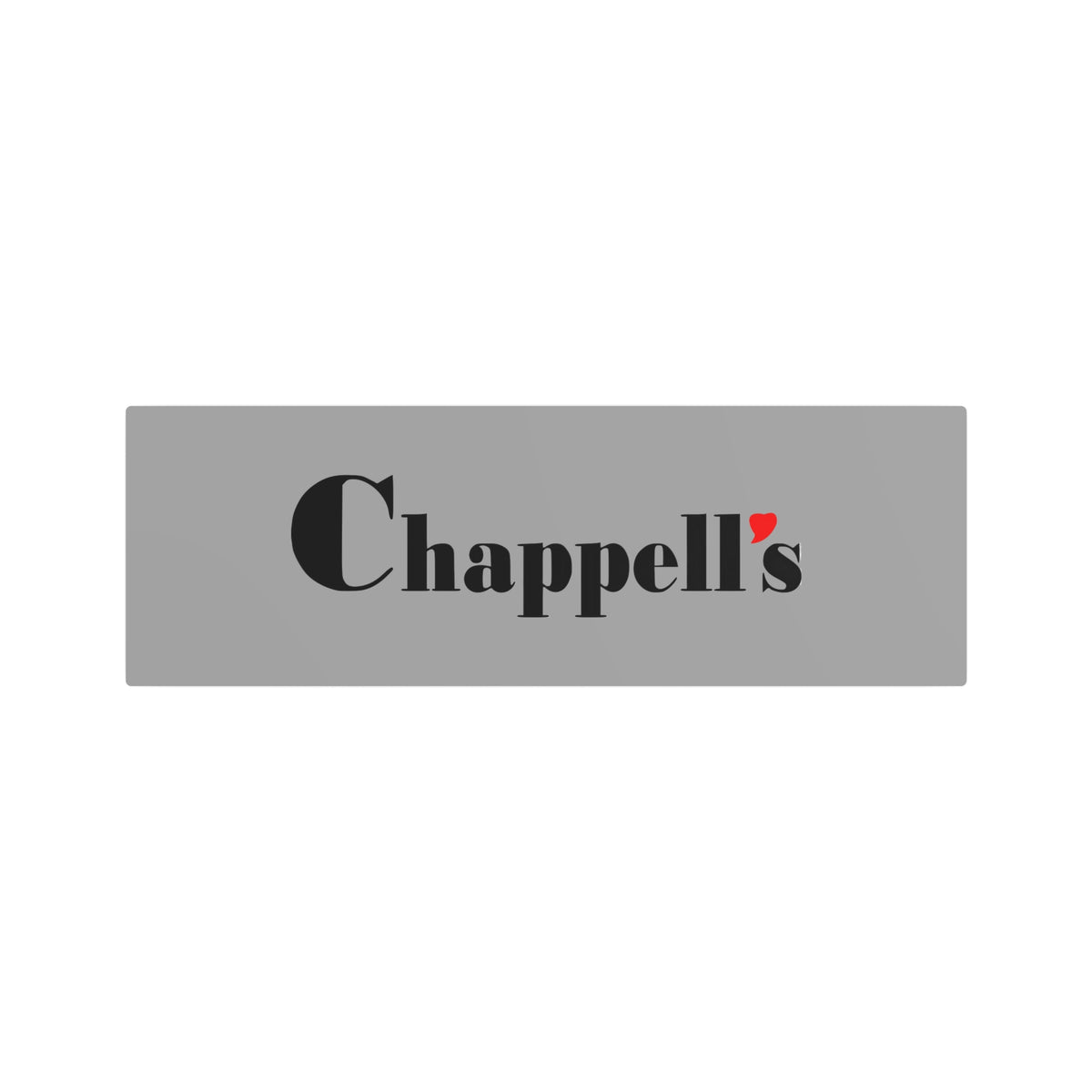 Chappell's Metal Sign
