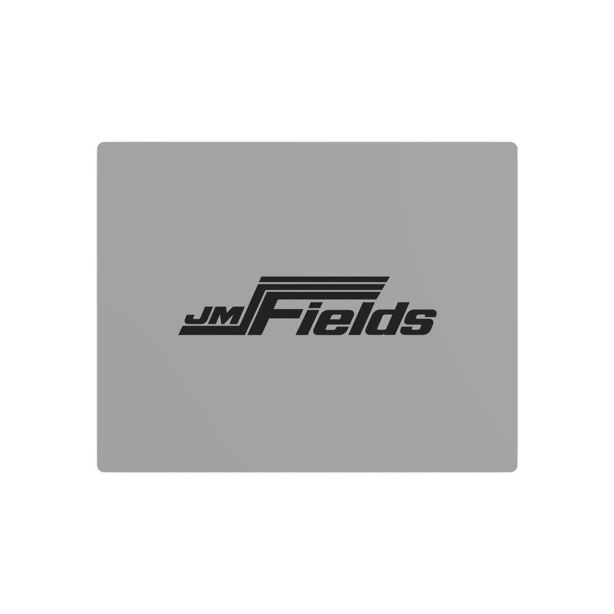 J.M. Fields Metal Sign