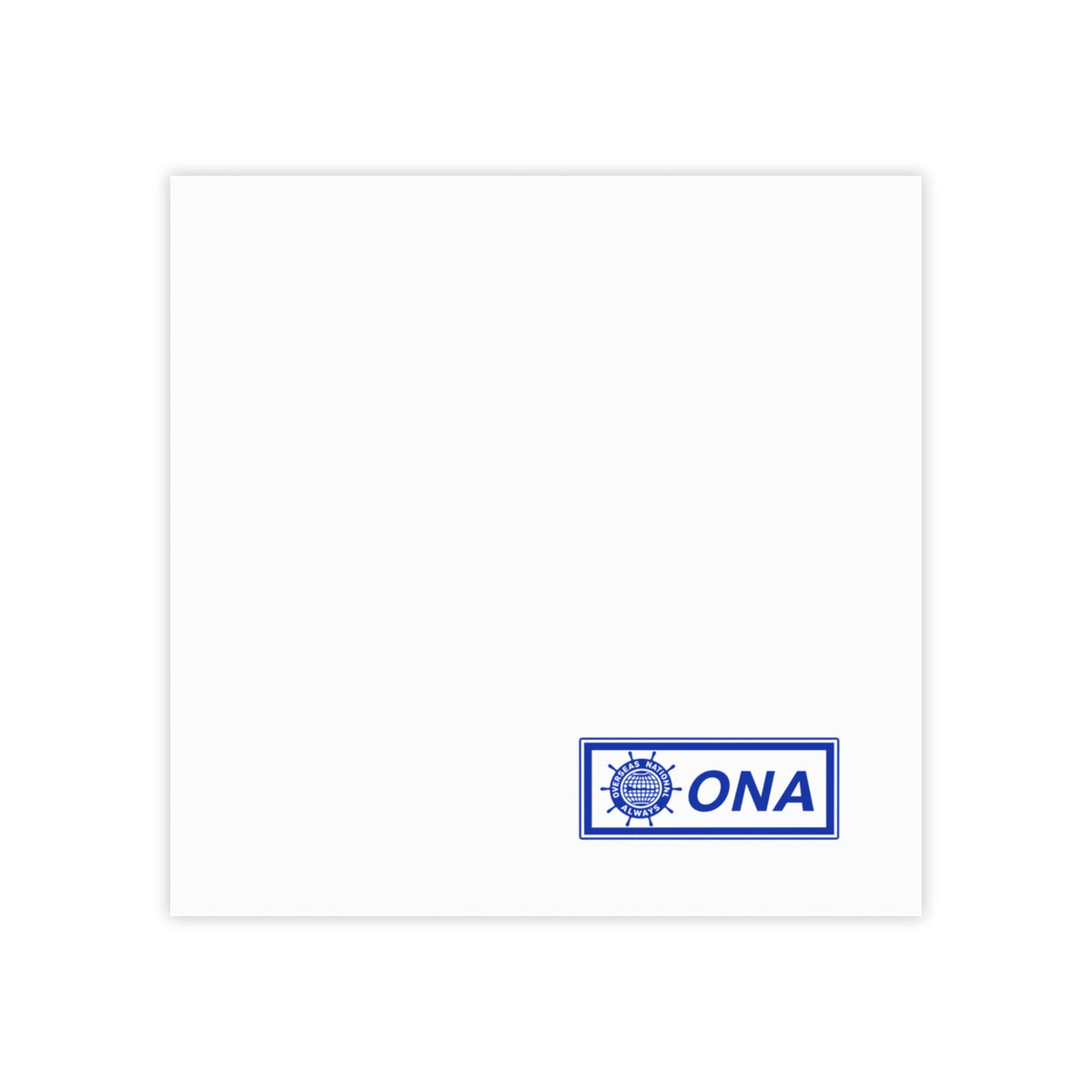 Overseas National Airways Sticky Post-it Note Pad