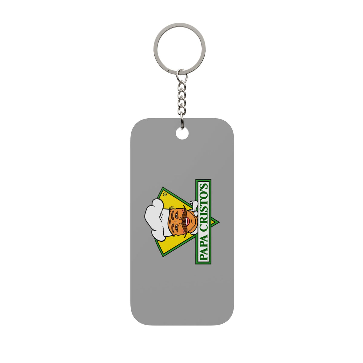 Papa Cristo's Double-Sided Keychain Charm