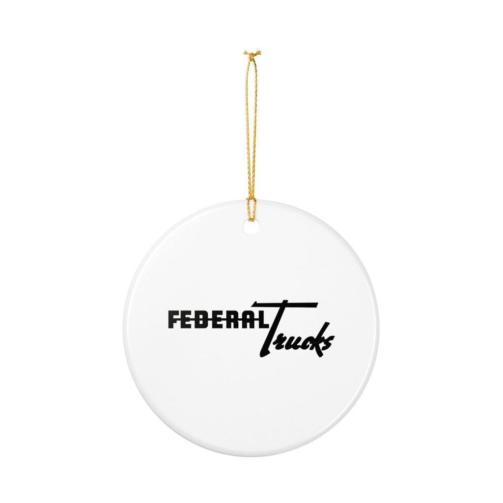 Federal Motor Truck Company Ceramic Ornament