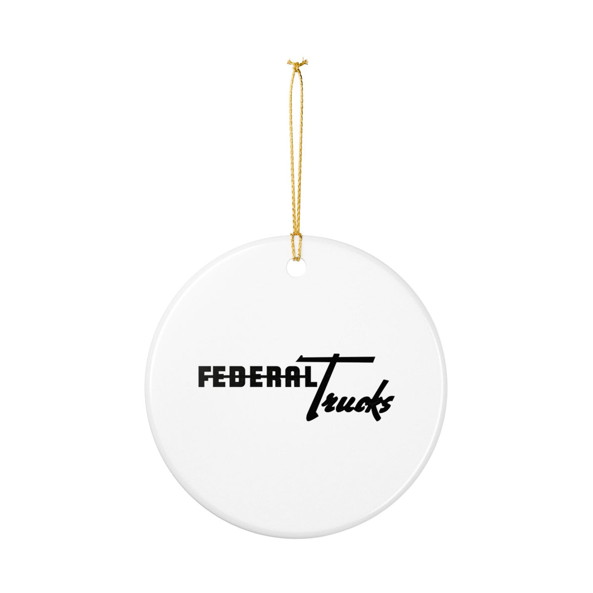 Federal Motor Truck Company Ceramic Ornament